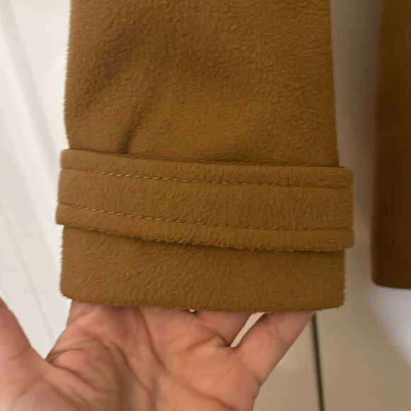 Girls Fall Peacoat Button Down Jacket - Picture 6 of 7